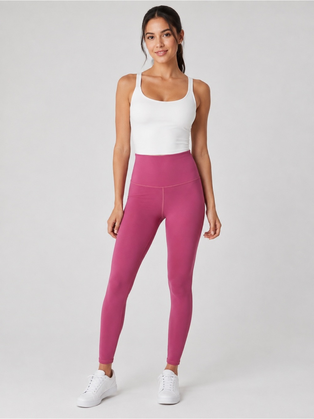ALO Yoga High-Waist Magenta Leggings